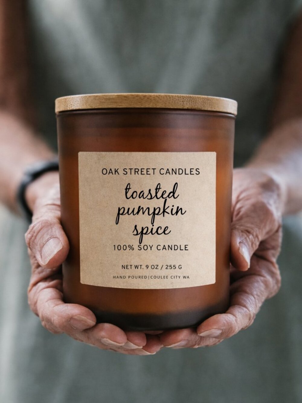 Oak Street Candles Natural Soy Candle Toasted Pumpkin Spice